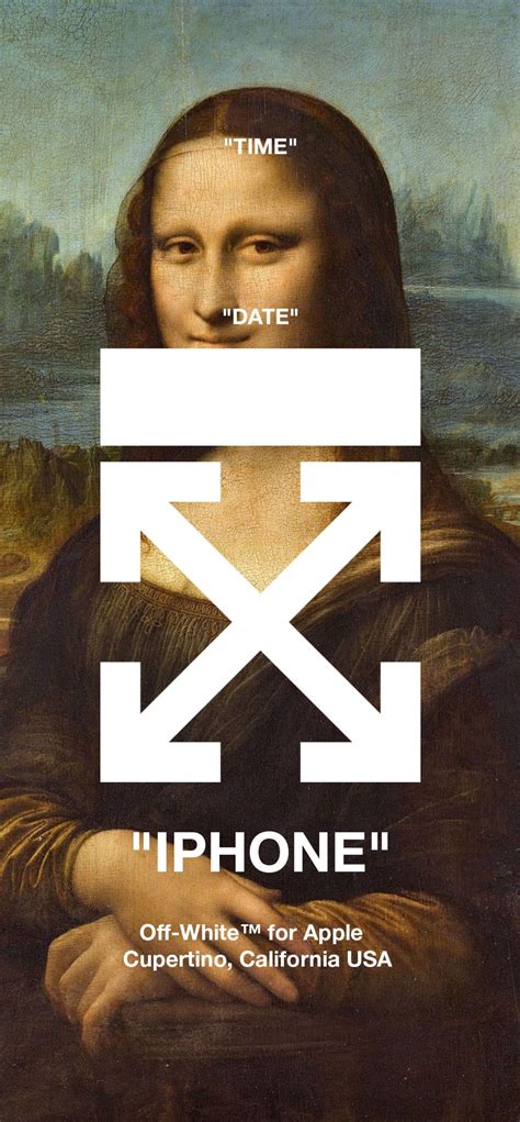 mona lisa off white fake